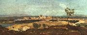  Jean Baptiste Camille  Corot Avignon from the West china oil painting reproduction